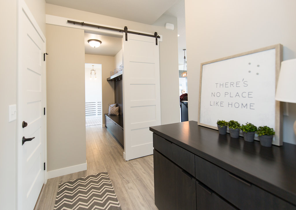 Mudroom, drop zone, barn door, lockers.jpg